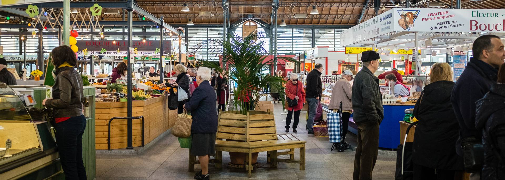 Marché Epinal - Marché couvert - Produits locaux - Produits du terroir - Produits vosgiens