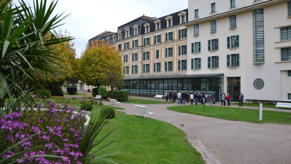 Etappe 3: 15 h 00 - „Spa Liberté“ im Thermalbad von Bains-les-Bains