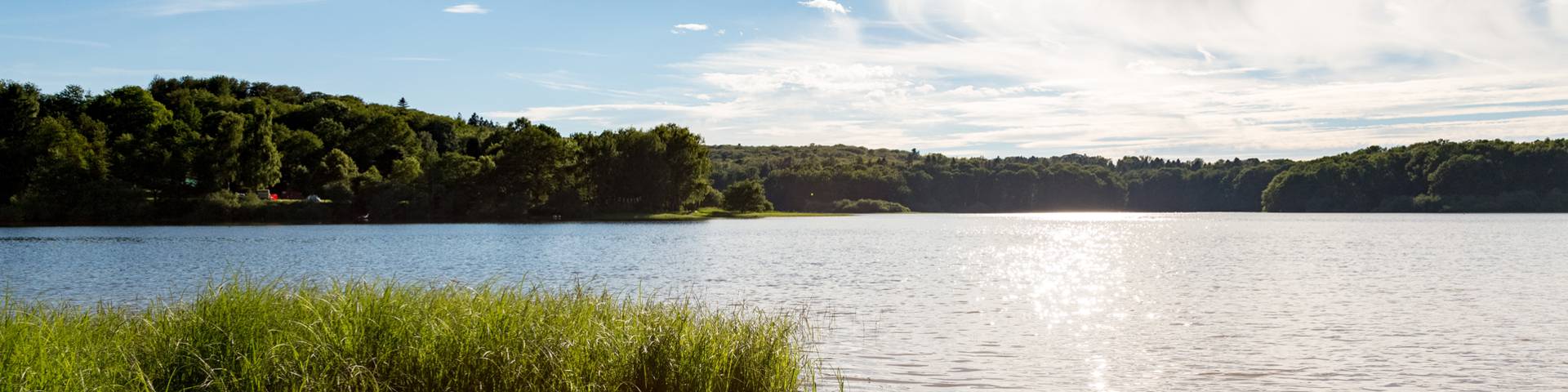 Randonnée autour du lac de Bouzey.
