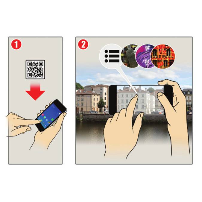 Application Fête des Images Epinal - Application réalitée augmentée
