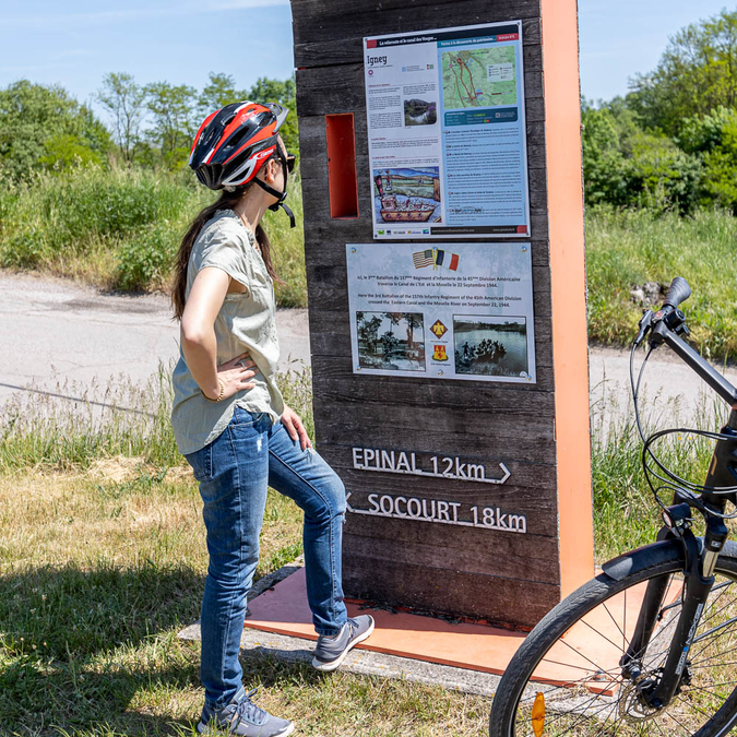 Base Natur'O Epinal - Natur'O Vélo - Véloroute La Voie Bleue © Nicolas Diolez