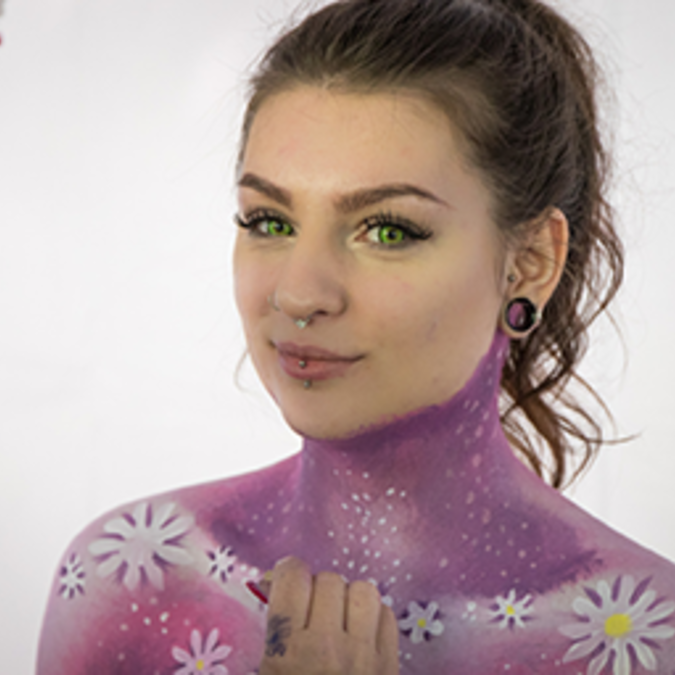 Bodypainting Epinal © G. Loisy Hans Lucas