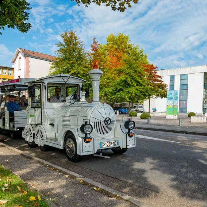 Petit train touristique Epinal - Visite guidée