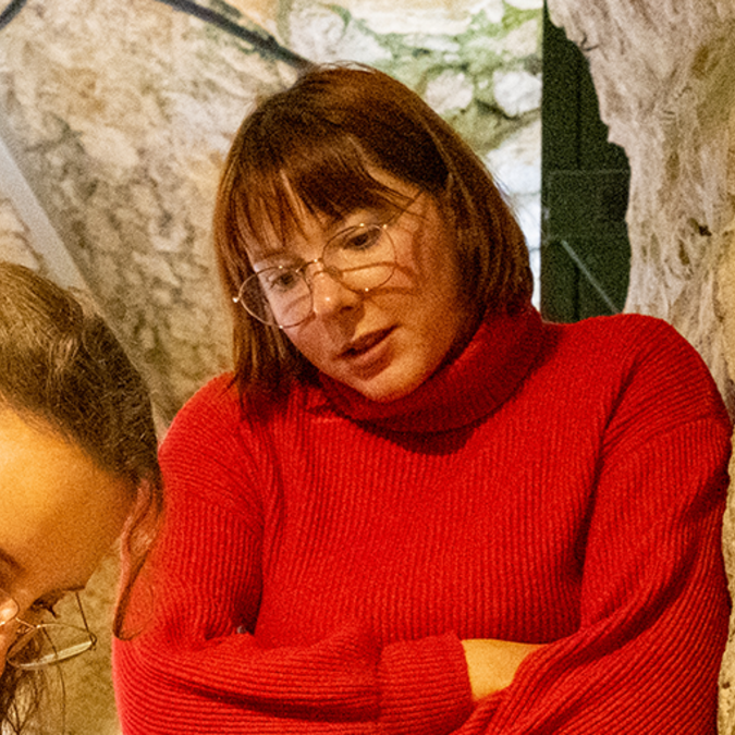 Portrait Camille - Atelier vitrail - Forteresse de Châtel-sur-Moselle